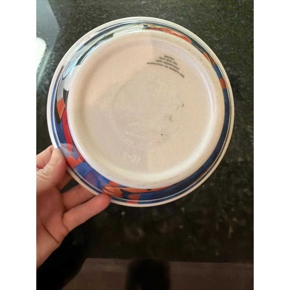 Tony The‎ Tiger Kelloggs Frosted Flakes Retro Collectible Plastic Cereal Bowl